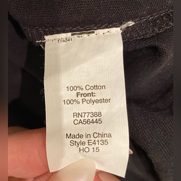 J Crew sequins  long sleeve shirt, black, crew neck 🖤 NWOT - Picture 7 of 7